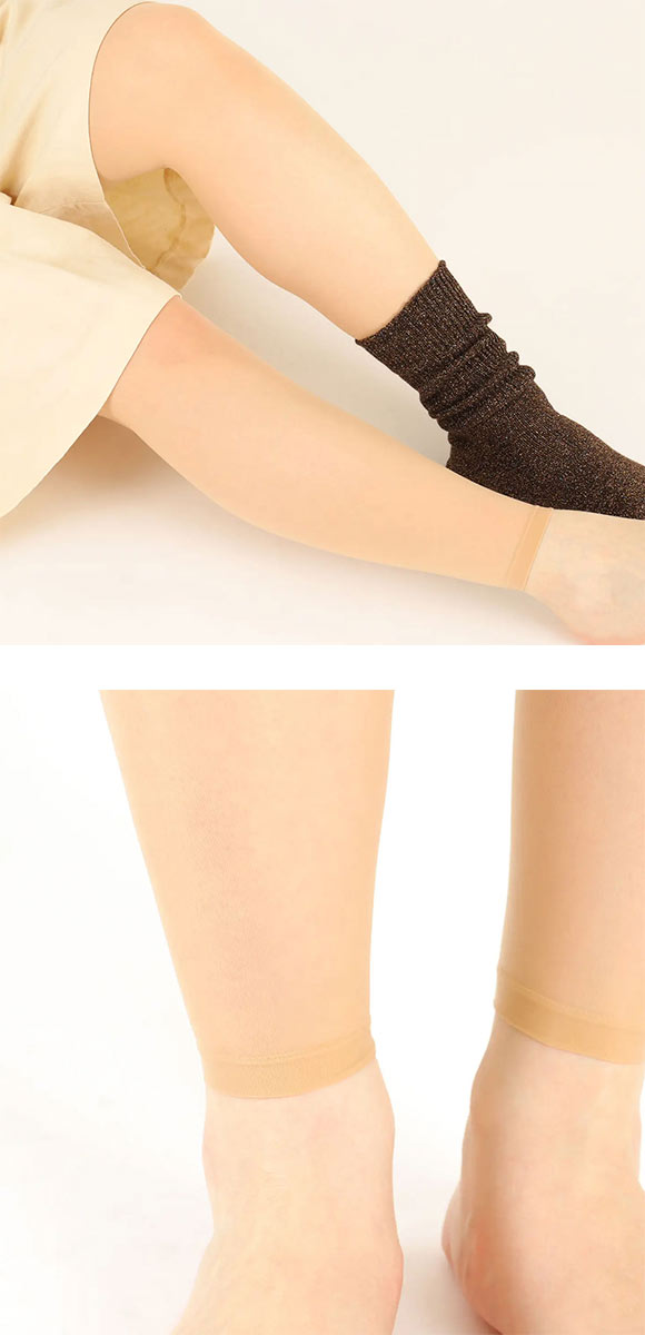 タビオ Tabio 美しい素肌感レギンス 10分丈 伝線しにくい 消臭 レディース 日本製 M-L