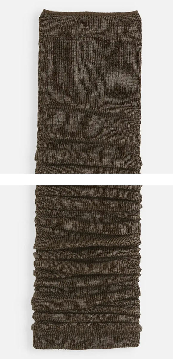 タビオ Tabio LEG LABO シルクレッグウォーマー シルク混 吸放湿 レディース 日本製