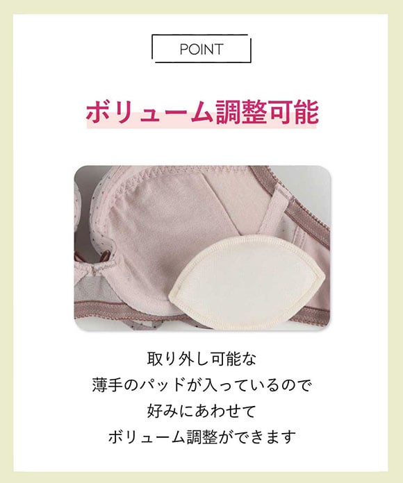 アンフィ ブラ＆ショーツセット まる胸メイク チュール BCDE ブラジャー ショーツ セット AMPHI BCC242