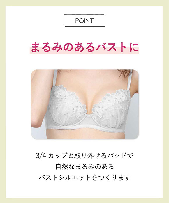 アンフィ ブラ＆ショーツセット ラメ 刺繍 自然なまるみ ABCDE ブラジャー ショーツ セット AMPHI BCC243