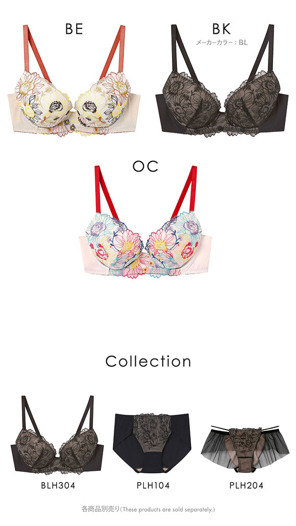 アンフィ さらっと快適、夏ブラ ブラジャー 吸汗速乾 メッシュ 通気性 BCDEF BLH304 AMPHI