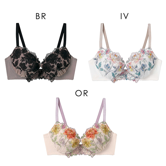 アンフィ 自然なまるみ 整える機能のブラ ブラジャー BCDEF BLH312 AMPHI