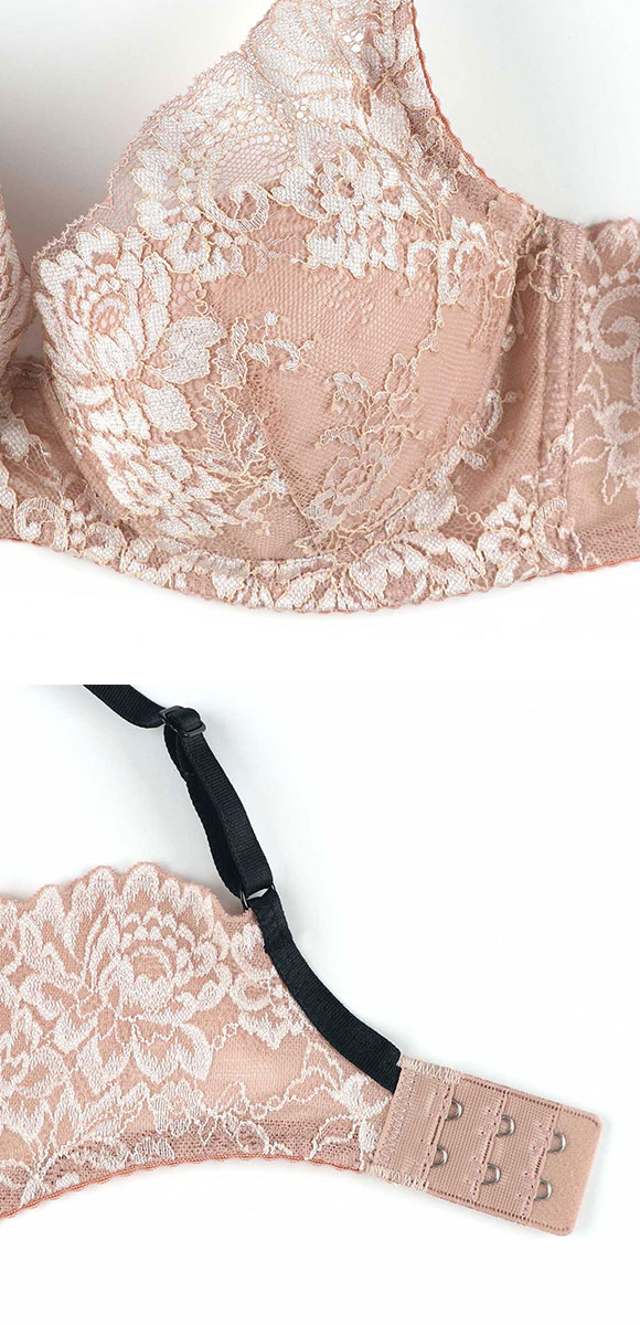 アンフィ ブラジェニック ぴたっとフィットタイプ ノンワイヤー ブラジャー ABCDEF AMPHI BRAGENIC BMI247 大きいサイズ