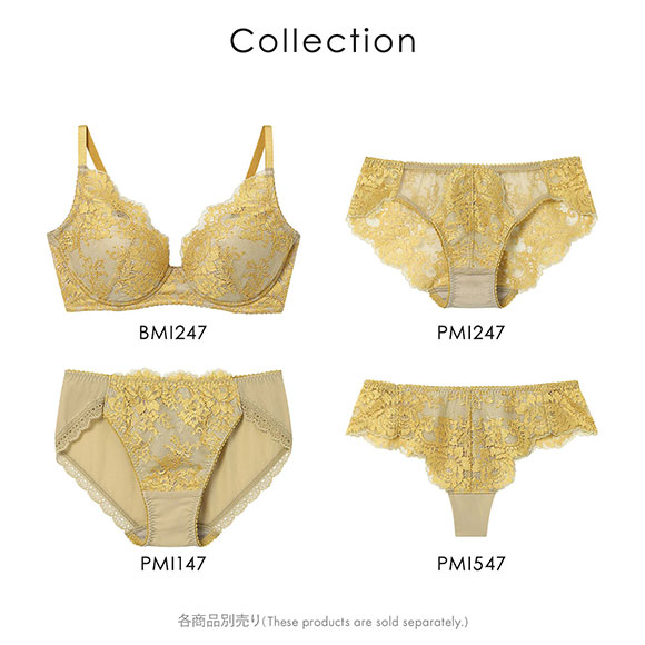 アンフィ ブラジェニック ぴたっとフィットタイプ ノンワイヤー ブラジャー ABCDEF AMPHI BRAGENIC BMI247 大きいサイズ