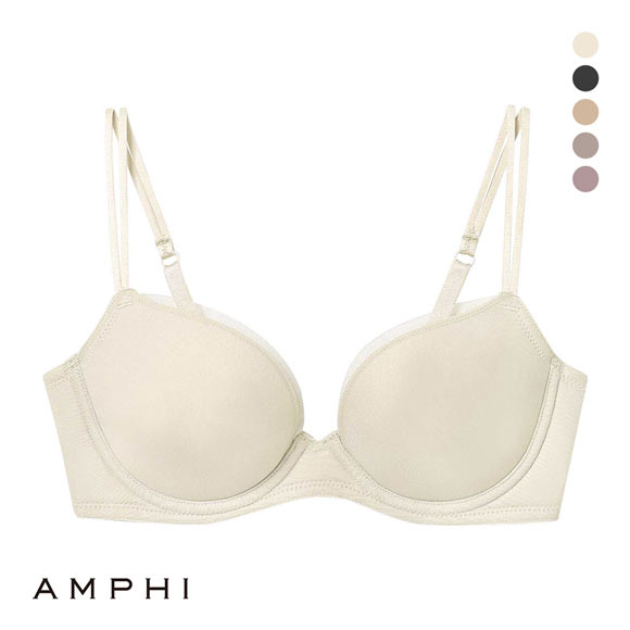 アンフィ スタイリストフォーユー ブラジャー EFG サイズ別設計 脇高 BOG307 AMPHI stylist 4U 大きいサイズ