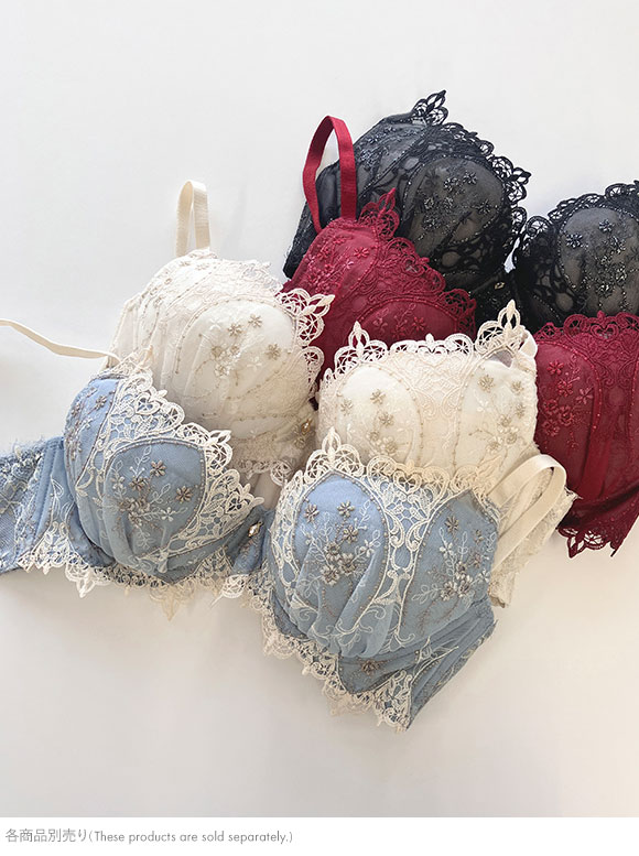 アンフィ グラマリッチ ブラジャー ボリュームUPタイプ グラマラス＆リッチな谷間メイク 3/4カップ DE AMPHI BYJ306 Glama-Rich