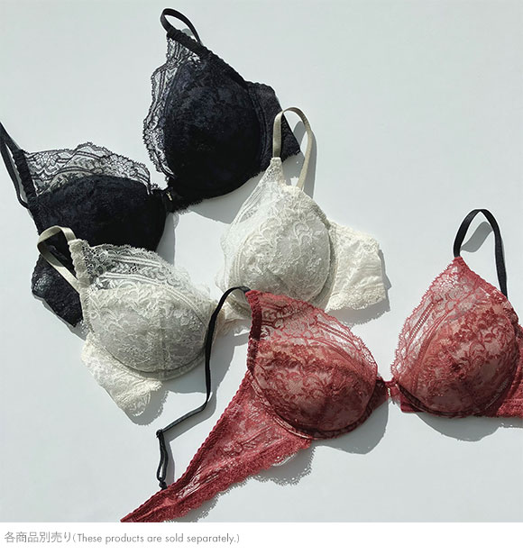 アンフィ ハネのブラ ブラジャー 3/4カップ 軽いつけごこち F AMPHI BYJ486