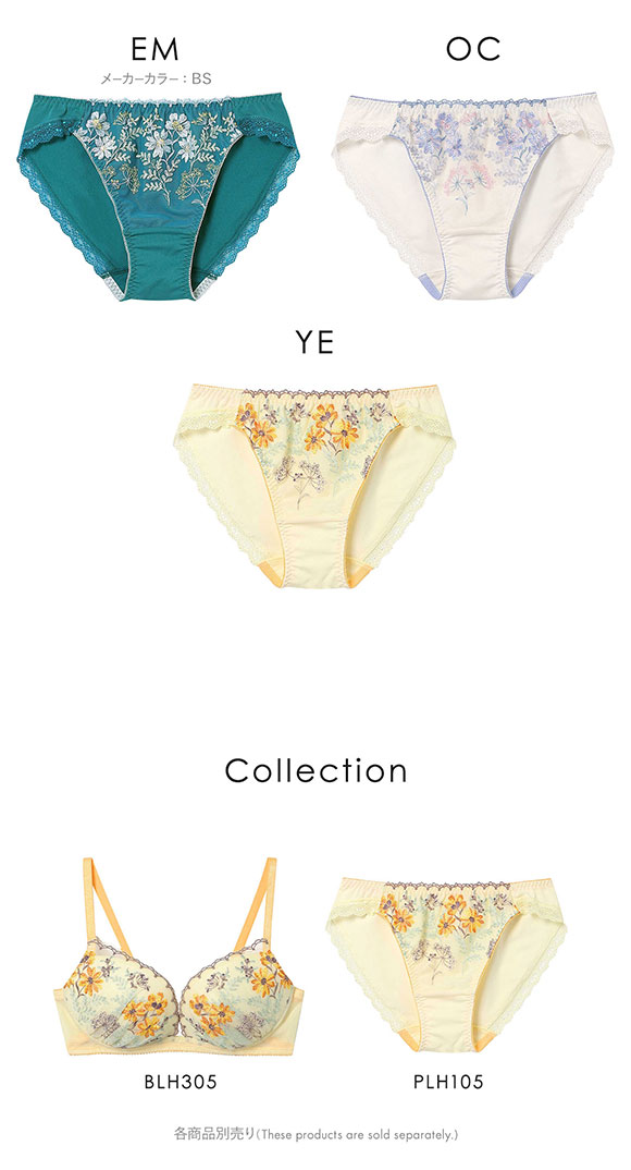 アンフィ 寄せて谷間メイク ペアショーツ ノーマル BLH305シリーズ AMPHI