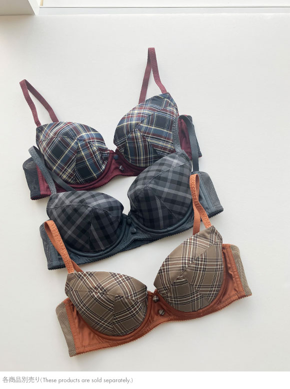 アンフィ ペアショーツ ノーマル ML BLH309シリーズ チェック柄 AMPHI