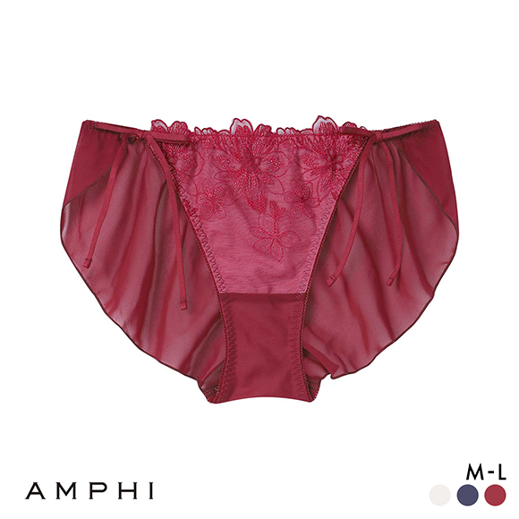 アンフィ ペアショーツ サイドリボン 紐ショーツ PLH211 BLH311シリーズ AMPHI