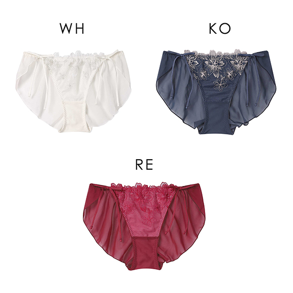 アンフィ ペアショーツ サイドリボン 紐ショーツ PLH211 BLH311シリーズ AMPHI