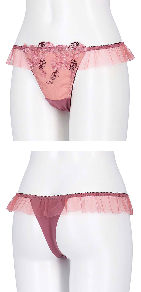 アンフィ AMPHI ブラジェニック BRAGENIC 脇高細見えタイプ Tバックショーツ ペアショーツ ソング BMI353シリーズ PMI553