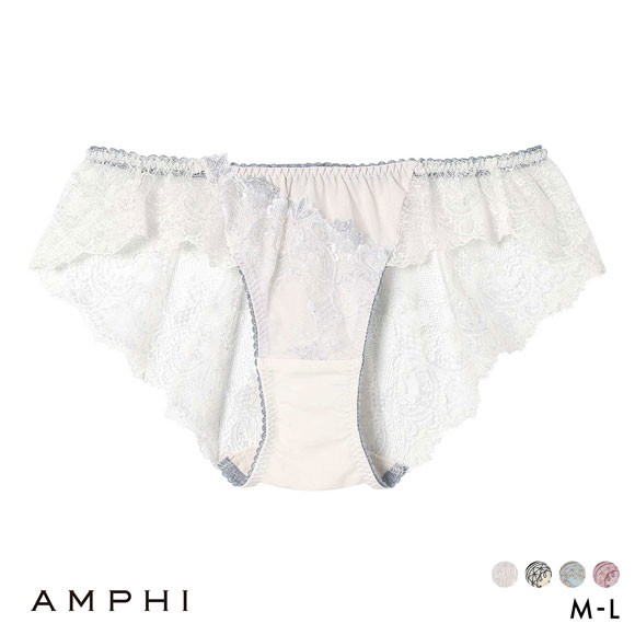 アンフィ スタイリストフォーユー ペアショーツ バックレース ML BOG313シリーズ POG213 AMPHI stylist 4U