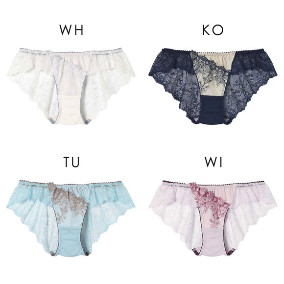 アンフィ スタイリストフォーユー ペアショーツ バックレース ML BOG313シリーズ POG213 AMPHI stylist 4U