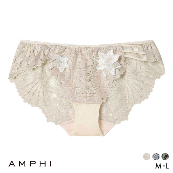 アンフィ リュクス ペアショーツ バックレース ストリング BYJ708シリーズ PYJ208 ML AMPHI