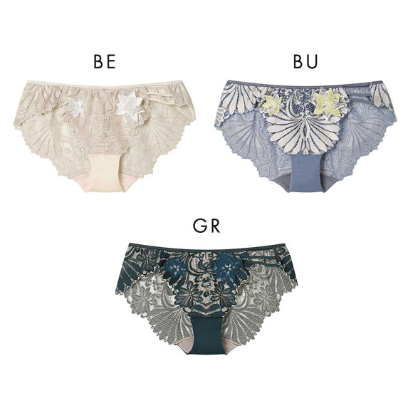 アンフィ リュクス ペアショーツ バックレース ストリング BYJ708シリーズ PYJ208 ML AMPHI