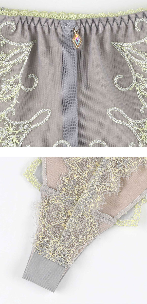 アンフィ ホールドデイブラ Tバックショーツ ソング M ストリング バックレース BYJ301シリーズ AMPHI Hold Day Bra