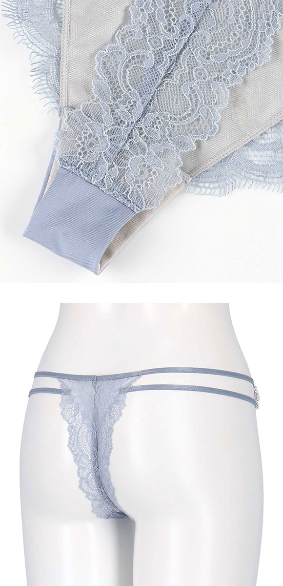 アンフィ ペアショーツ Tバックショーツ BYJ397シリーズ M バックレース AMPHI