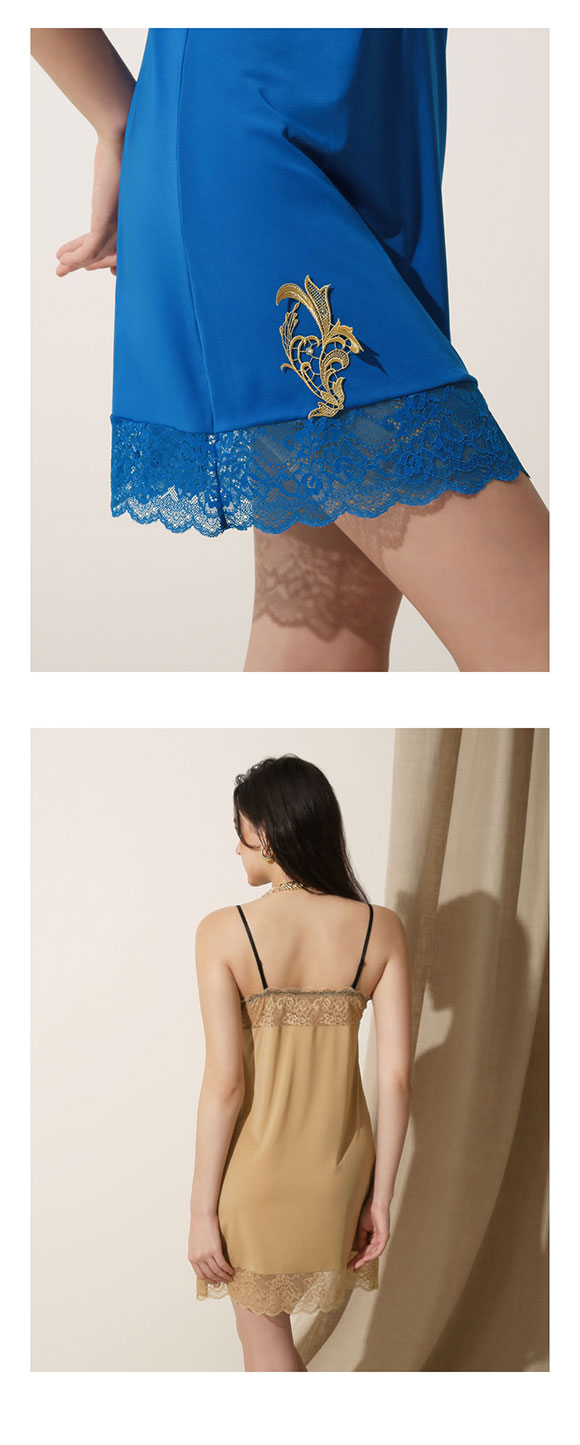 ARTE 001シリーズ スリップ ロングキャミソール M L ランジェリー