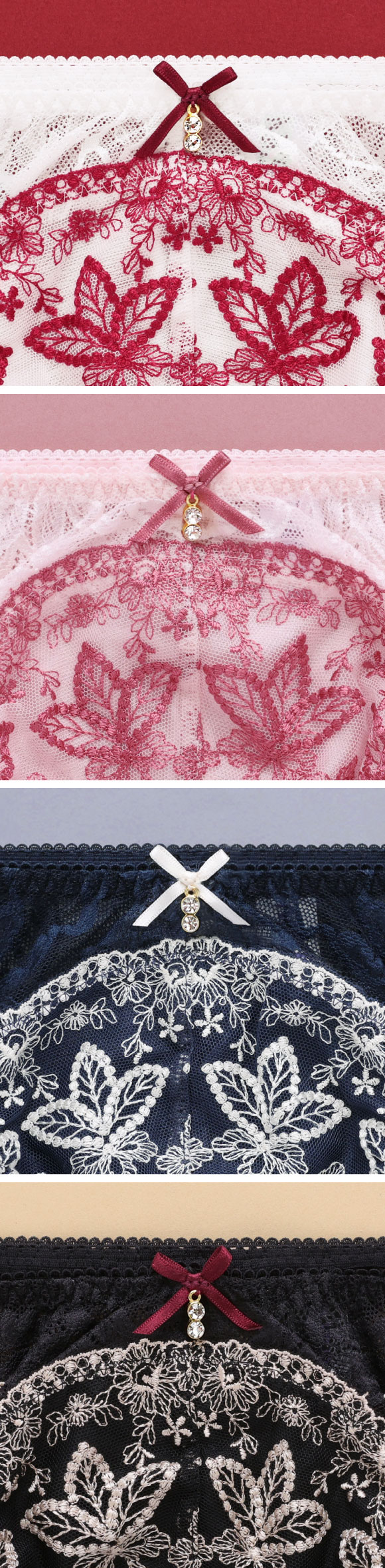 フェミニンメンズビキニ  M L　メンズ 総レース ビキニショーツ レース下着 レースインナー セクシーショーツ