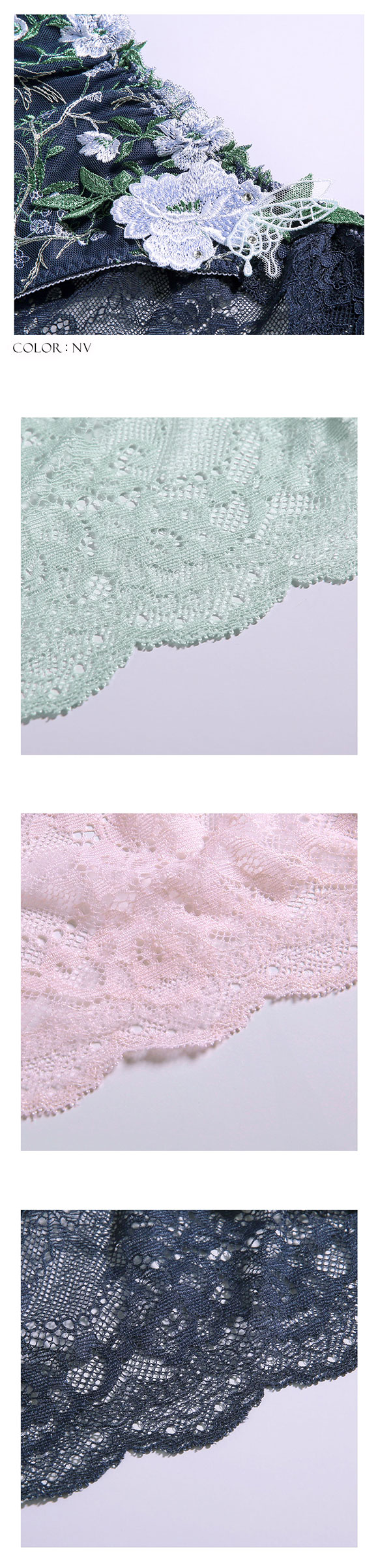 ARTE 003シリーズ ショーツ スタンダード M L バックレース ランジェリー