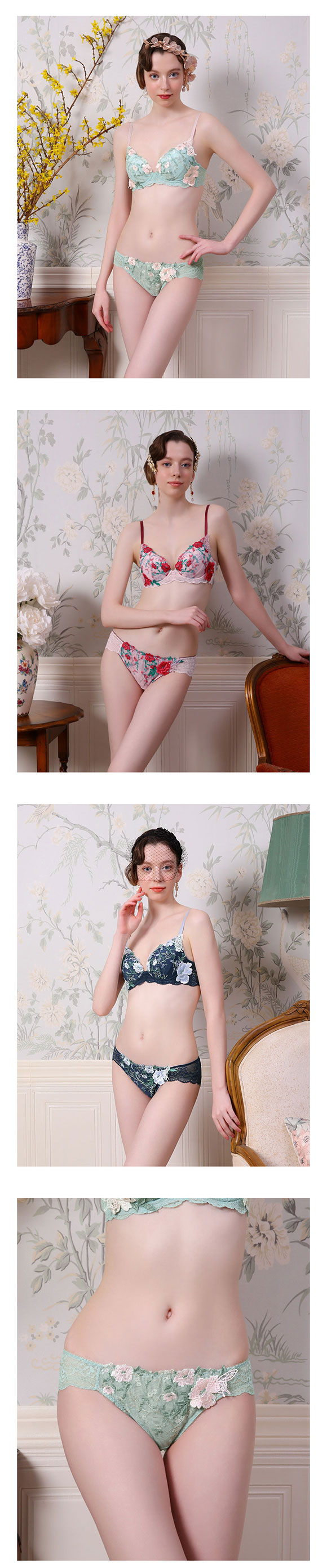 ARTE 003シリーズ ショーツ スタンダード M L バックレース ランジェリー