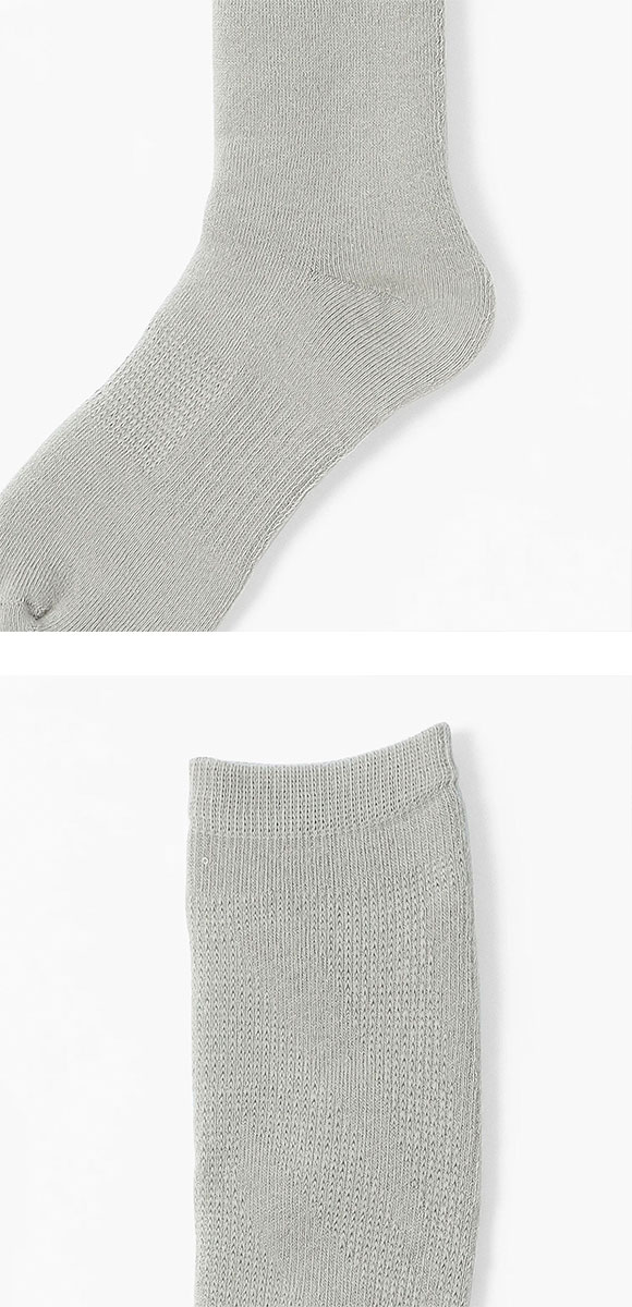 SUKENO らく圧 着圧 パイル ハイソックス メンズ ソックス 靴下 25-27cm
