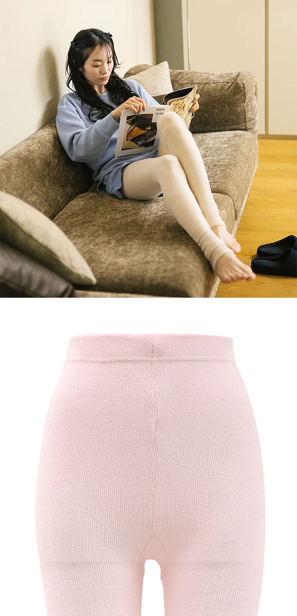 SUKENO らく圧 着圧タイツ トゥーレス レディース オープントゥ