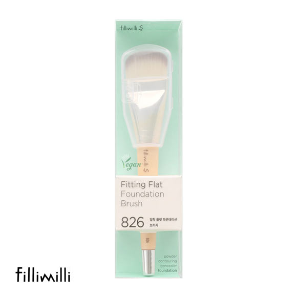 Fillimilli S密着フラットファンデーションブラシ826 国内発送 韓国