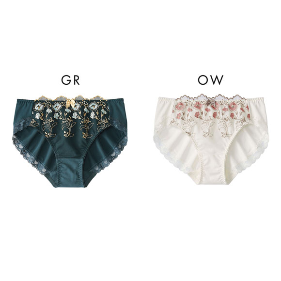 【ニッセンとトリンプ共同企画】Xの補正 ペア やや深ばき丈コーディネートショーツ LL 3L