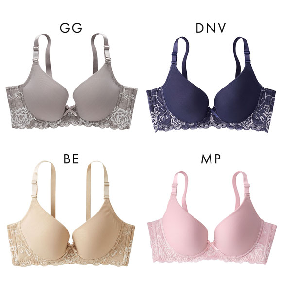 ニッセン 内緒でメイク！ノンワイヤー 脇高 柔らか シームレスブラジャー ABCD nissen