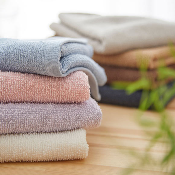 ニッセン フェイスタオル10枚セット 約34×80cm Dailycolor 乾きやすい超薄手 nissen