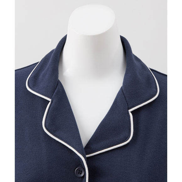 ニッセン　綿100%やわらかスムースシャツパジャマ LL 3L nissen