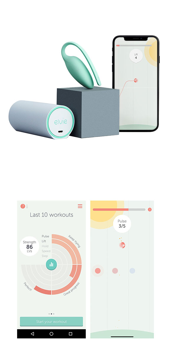 エルビー トレーナー フェムテック 骨盤底筋 トレーニング elvie