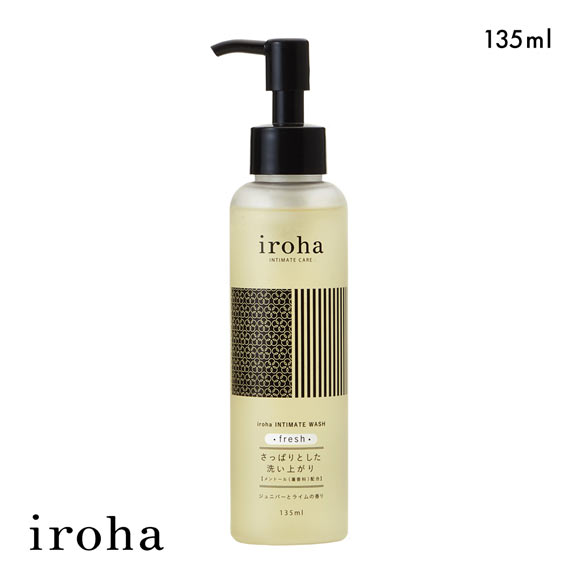 iroha インティメートウォッシュ フレッシュ デリケートゾーン用 液体タイプ さっぱり 日本製 女性用 フェムケア IIW-01