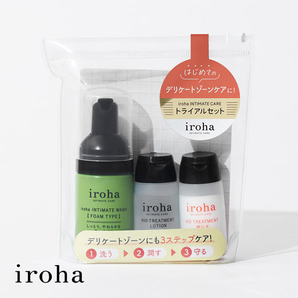 iroha インティメート トライアルセット デリケートゾーン用