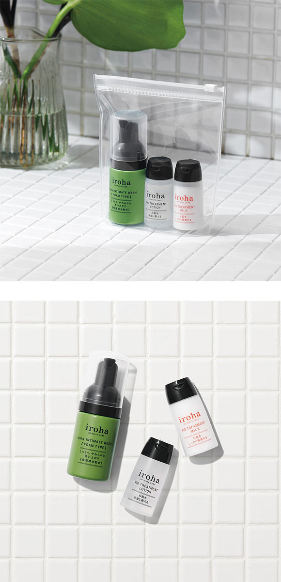 iroha インティメート トライアルセット デリケートゾーン用 日本製 女性用 フェムケア ミニセット
