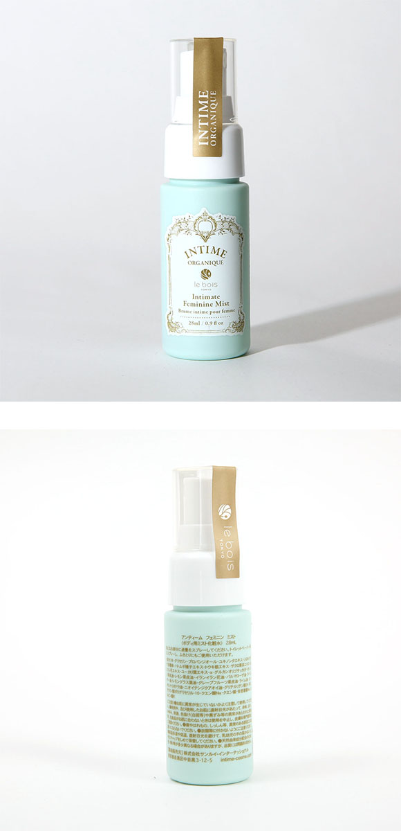 アンティーム フェミニン ミスト 28ml INTIME ORGANIQUE 携帯用 デリケートゾーン用ミスト 日本製 フェムケア