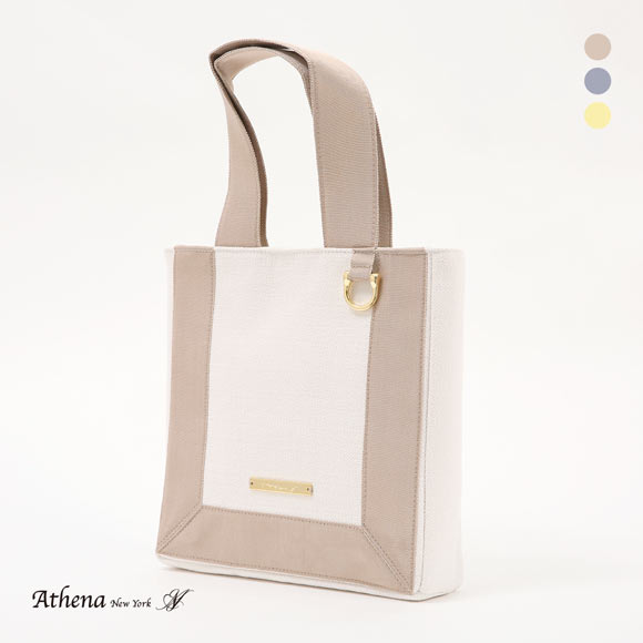 アシーナニューヨーク グログラン ミニトートS Grosgrain Wide Tote