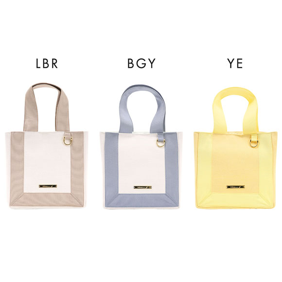 アシーナニューヨーク グログラン ミニトートS Grosgrain Wide Tote Athena New York