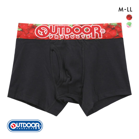 アウトドア プロダクツ ボクサーパンツ メンズ OUTDOOR PRODUCTS 前あき POP 太ゴム M L LL 大きいサイズ