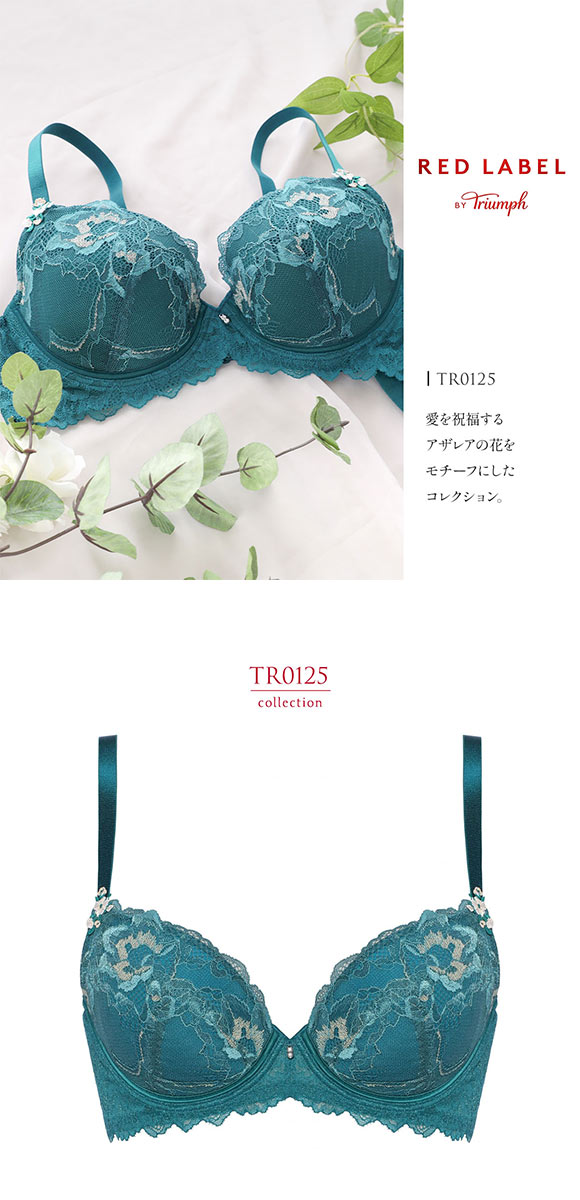 トリンプ TR0125 レッドレーベル バイ トリンプ ブラジャー 3/4カップ DE Triumph 大きいサイズ