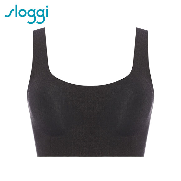 トリンプ スロギー ゼロフィール コットン G88 ブラジャー ノンワイヤー ハーフトップ SML シームレス sloggi ZERO FEEL Triumph