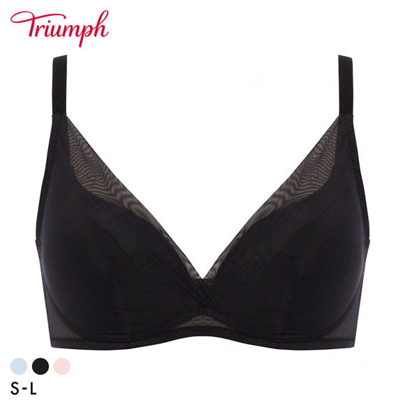 トリンプ TR650 まいにちフィットブラ ノンワイヤー ブラジャー フルカップ SML Triumph