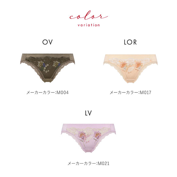 トリンプ TR0127 レッドレーベル バイ トリンプ 天使のブラ スリムライン レギュラーショーツ スタンダード ML Triumph