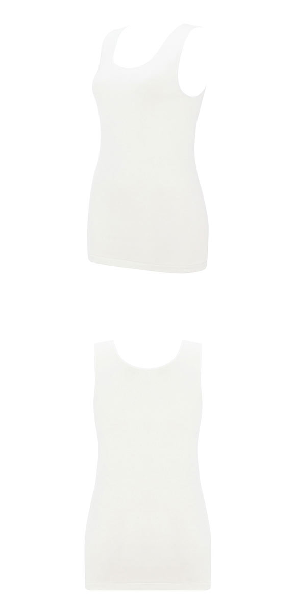 トリンプ TR5510 やわらか綿100インナー 袖なし ノースリーブ トップ ML Triumph