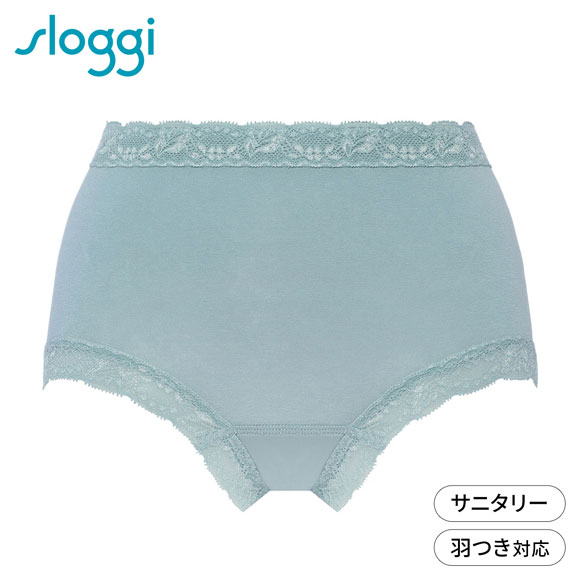 トリンプ スロギー sloggi フィット サニタリーショーツ ML はきこみ深め 羽付きナプキン対応 生理用 綿混 Triumph