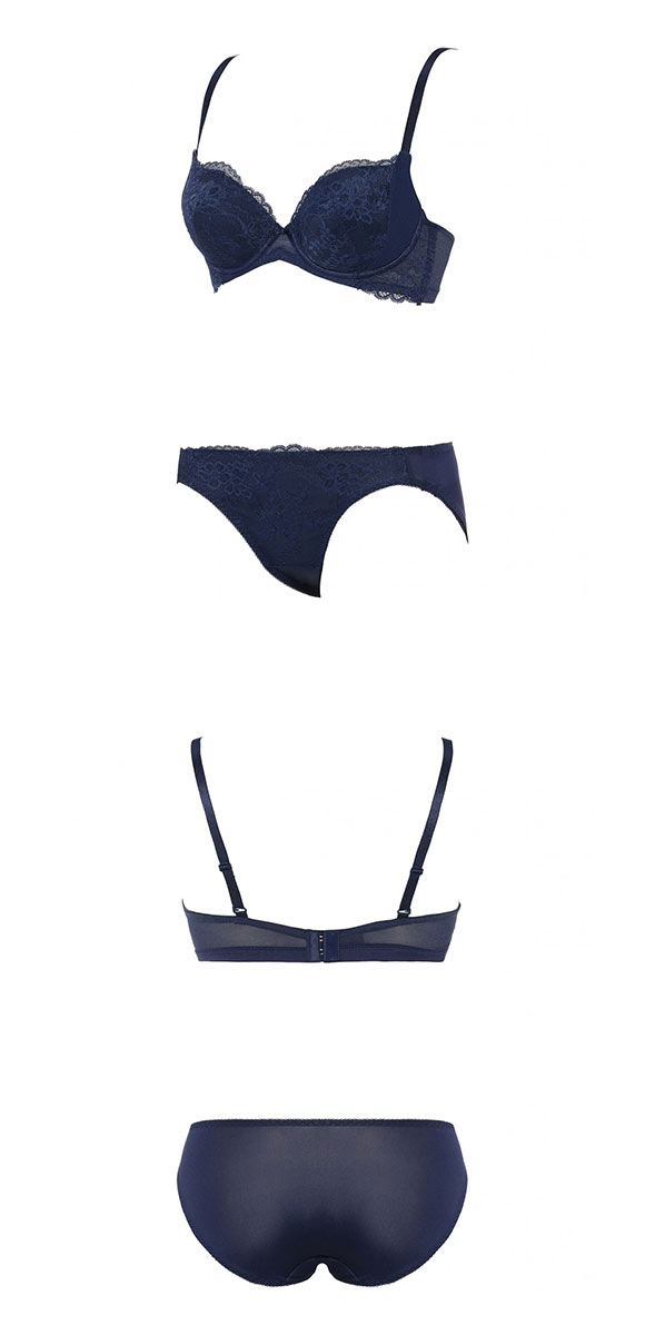 アモスタイル きゅっと寄せブラ AMST1150 デイジーレース ブラセット ブラジャー ショーツ セット BCD AMOSTYLE