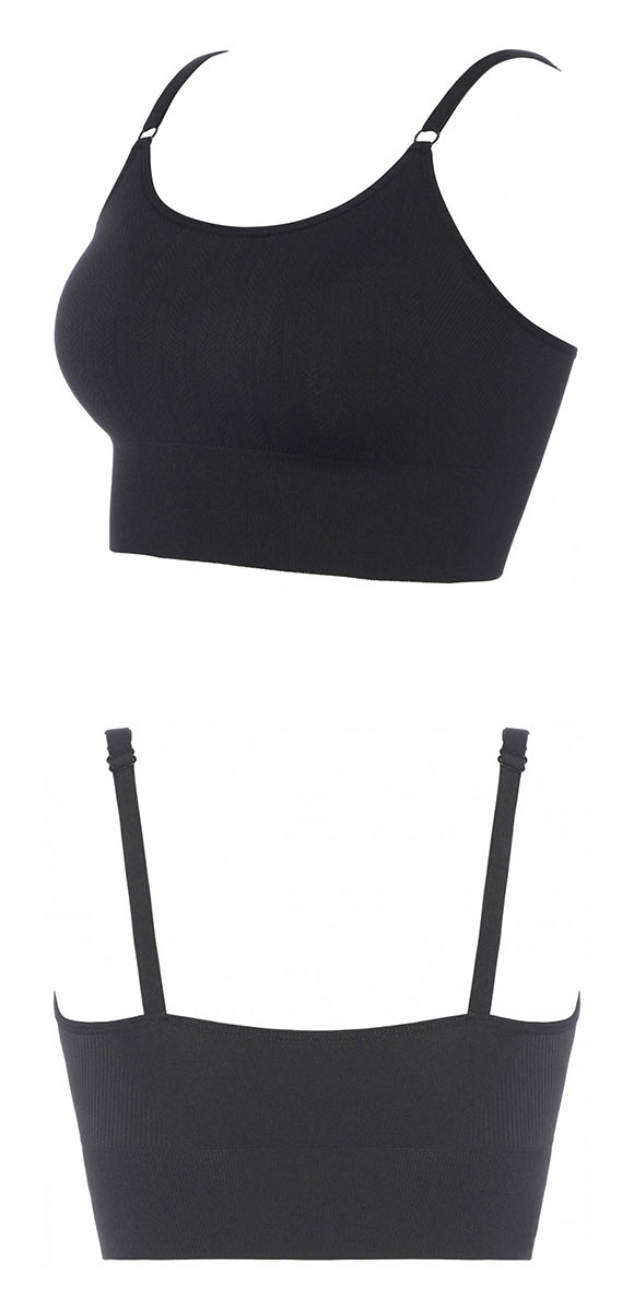 アモスタイル AMST1497 ナイトブラ コンフォートストレッチ ノンワイヤー ハーフトップ AMOSTYLE