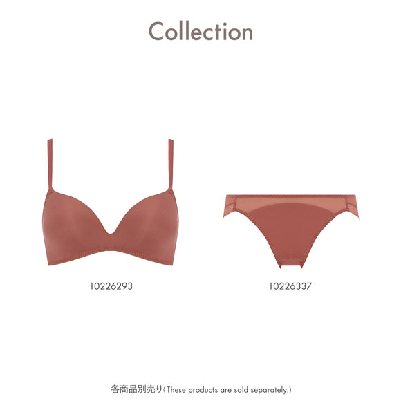 アモスタイル AMST802 シンプルベーシック スムース ノンワイヤー ブラジャー SML AMOSTYLE